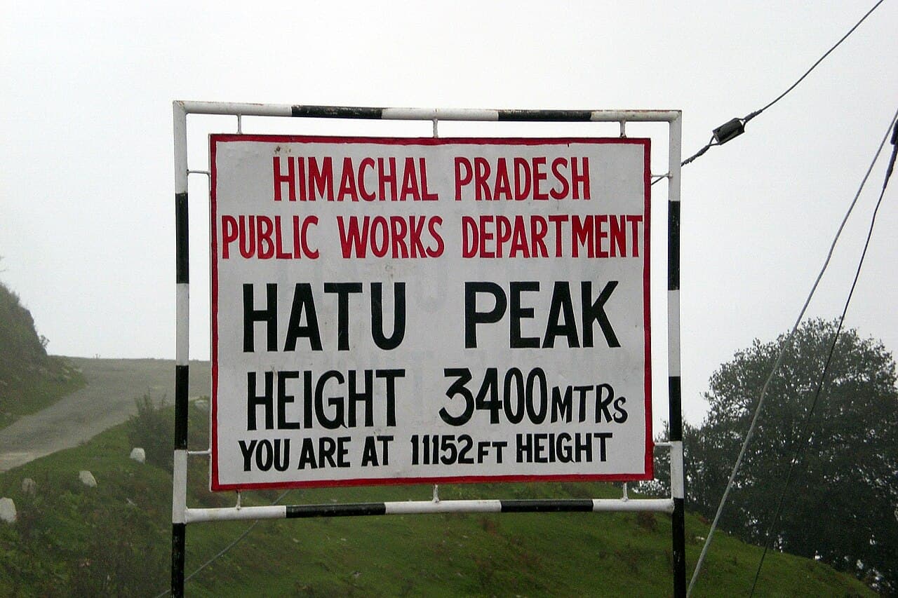 Narkanda – Hatu Peak